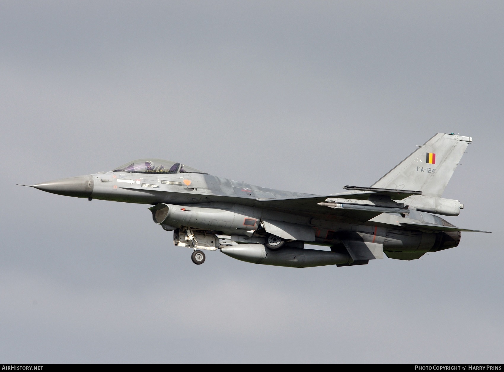 Aircraft Photo of FA-124 | General Dynamics F-16AM Fighting Falcon | Belgium - Air Force | AirHistory.net #603653
