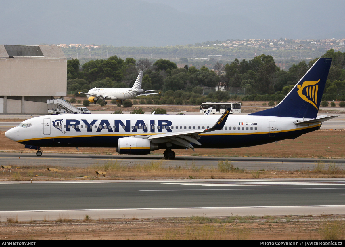 Aircraft Photo of EI-DHH | Boeing 737-8AS | Ryanair | AirHistory.net #603672