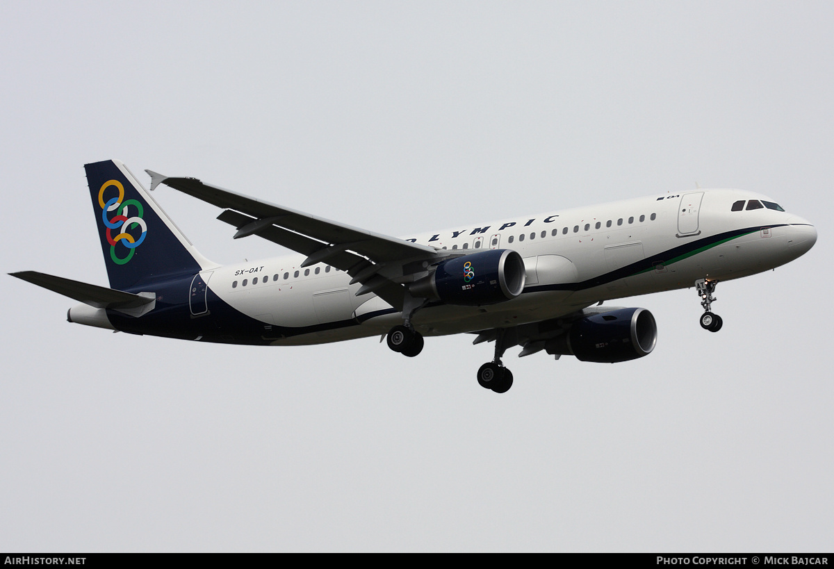 Aircraft Photo of SX-OAT | Airbus A320-214 | Olympic | AirHistory.net #603680