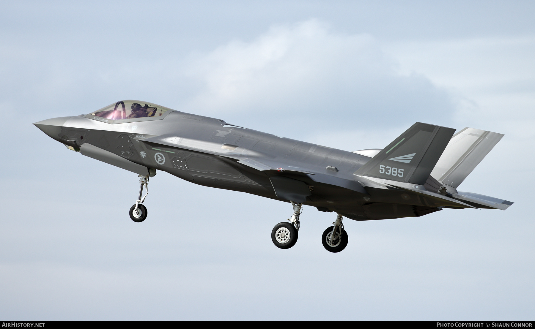 Aircraft Photo of 5385 | Lockheed Martin F-35A Lightning II | Norway - Air Force | AirHistory.net #603685