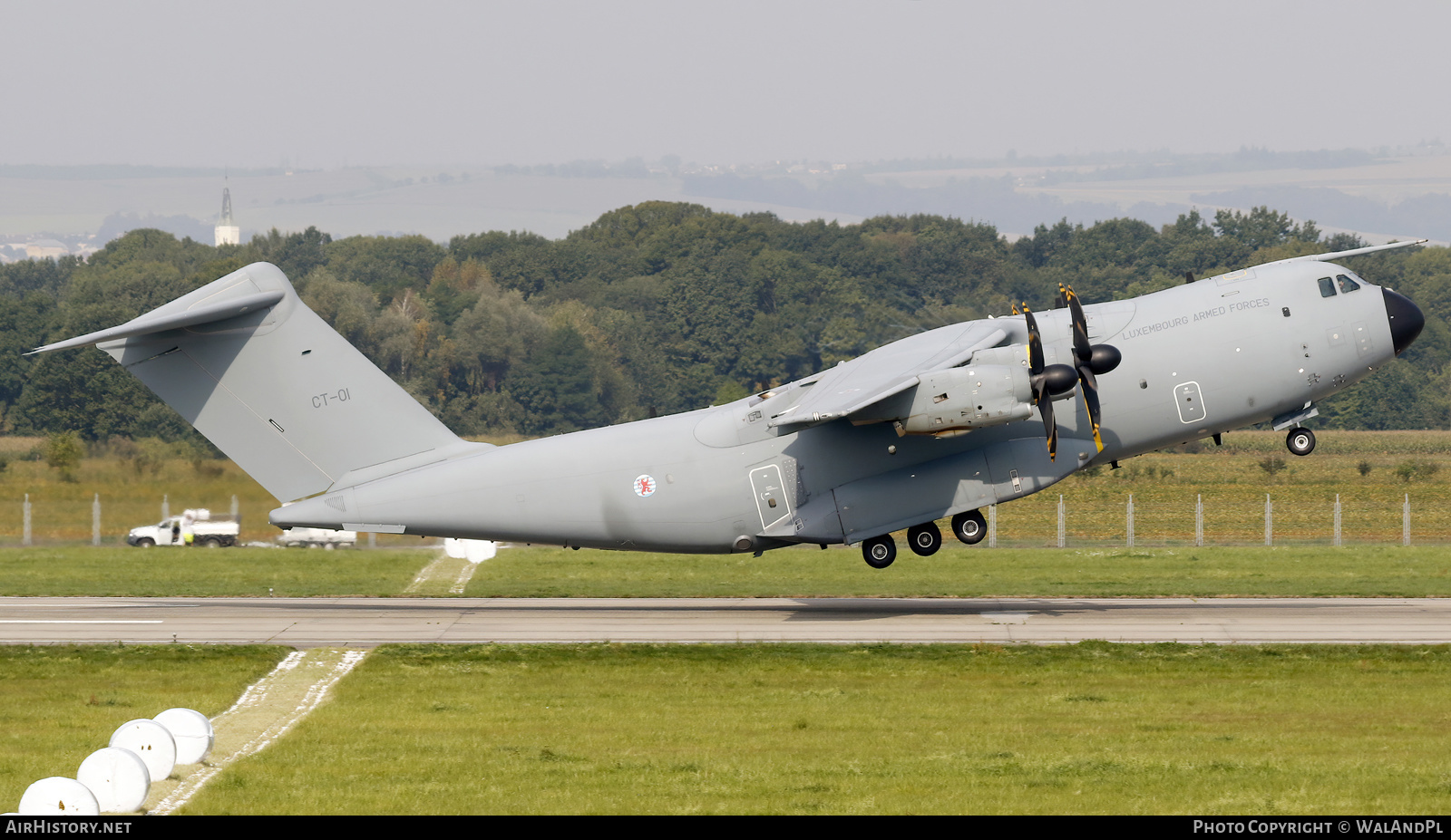 Aircraft Photo of CT-01 | Airbus A400M Atlas | Luxembourg - Air Force | AirHistory.net #603690