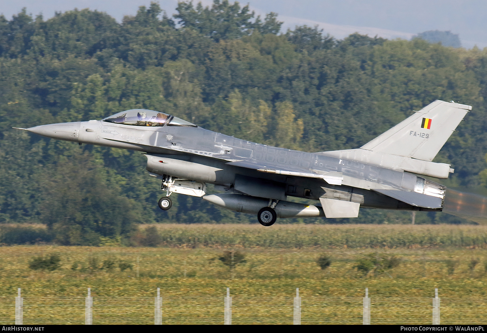 Aircraft Photo of FA129 | General Dynamics F-16AM Fighting Falcon | Belgium - Air Force | AirHistory.net #603698