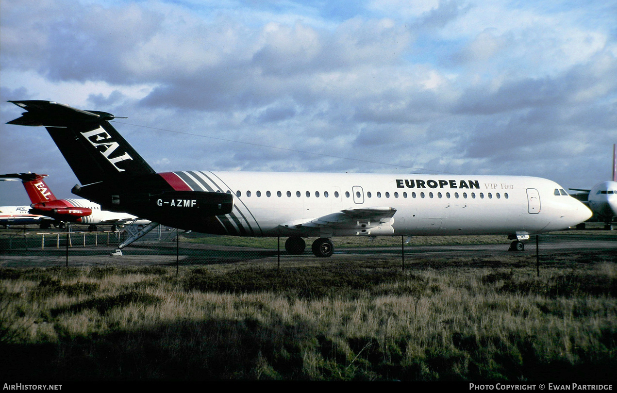Aircraft Photo of G-AZMF | BAC 111-530FX One-Eleven | European Aircharter - EAL/EAC | AirHistory.net #603701