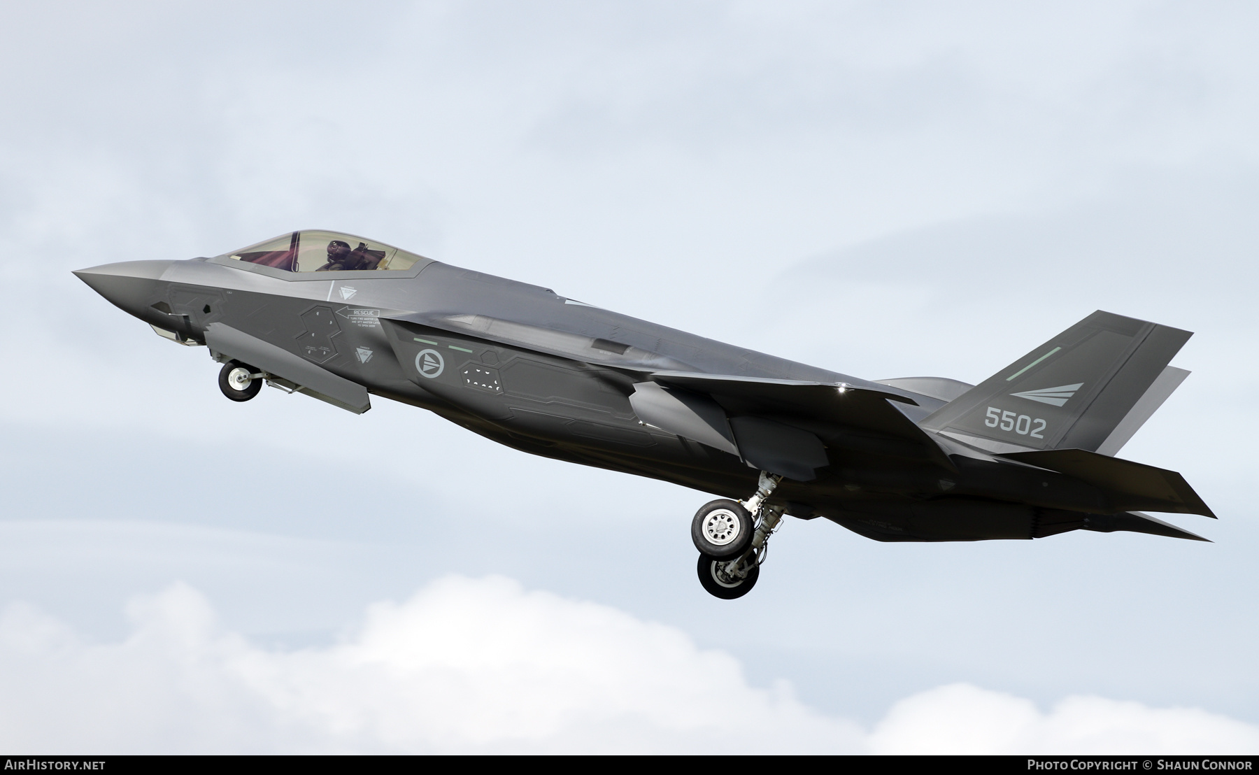 Aircraft Photo of 5502 | Lockheed Martin F-35A Lightning II | Norway - Air Force | AirHistory.net #603711