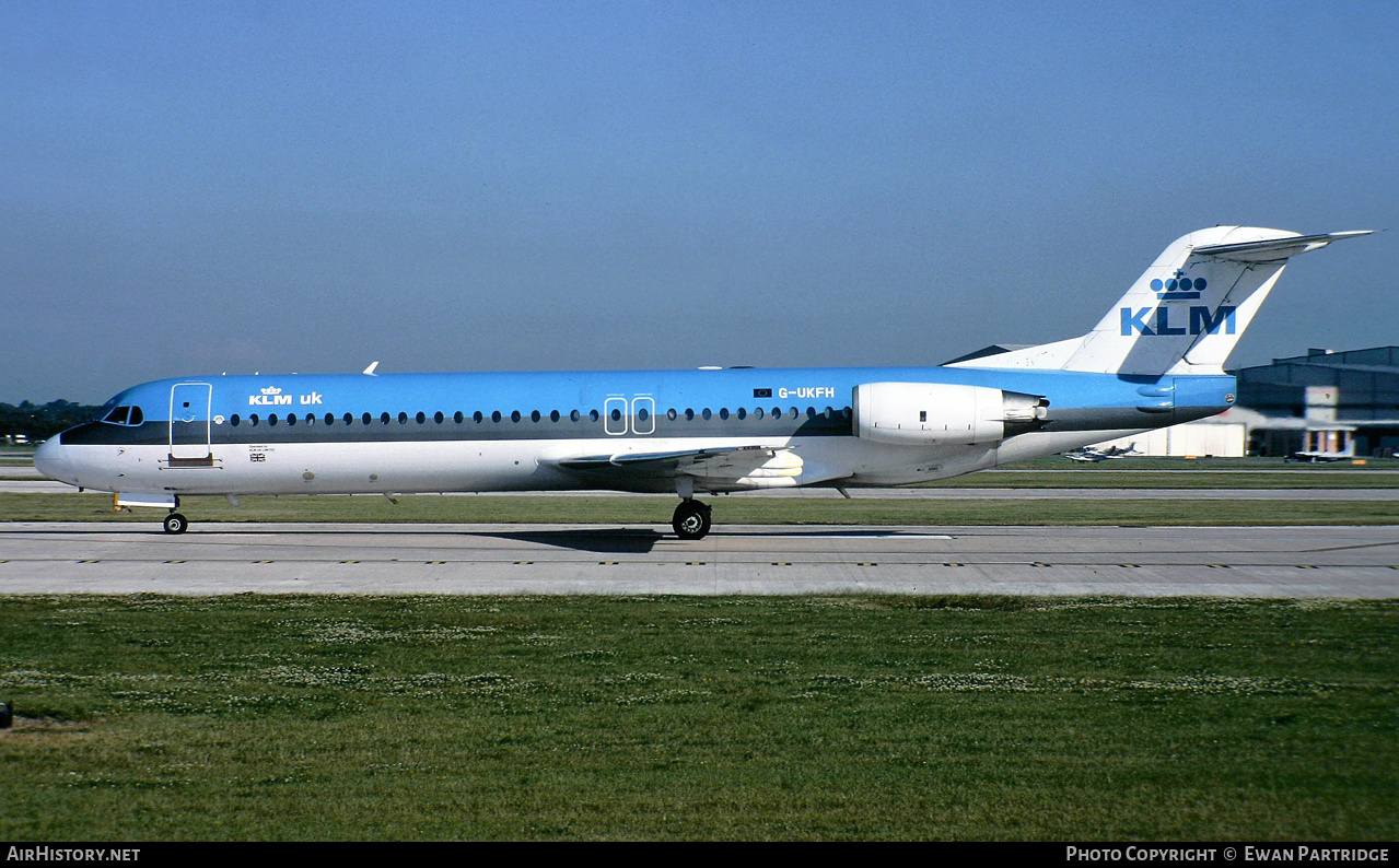 Aircraft Photo of G-UKFH | Fokker 100 (F28-0100) | KLM UK | AirHistory.net #603719