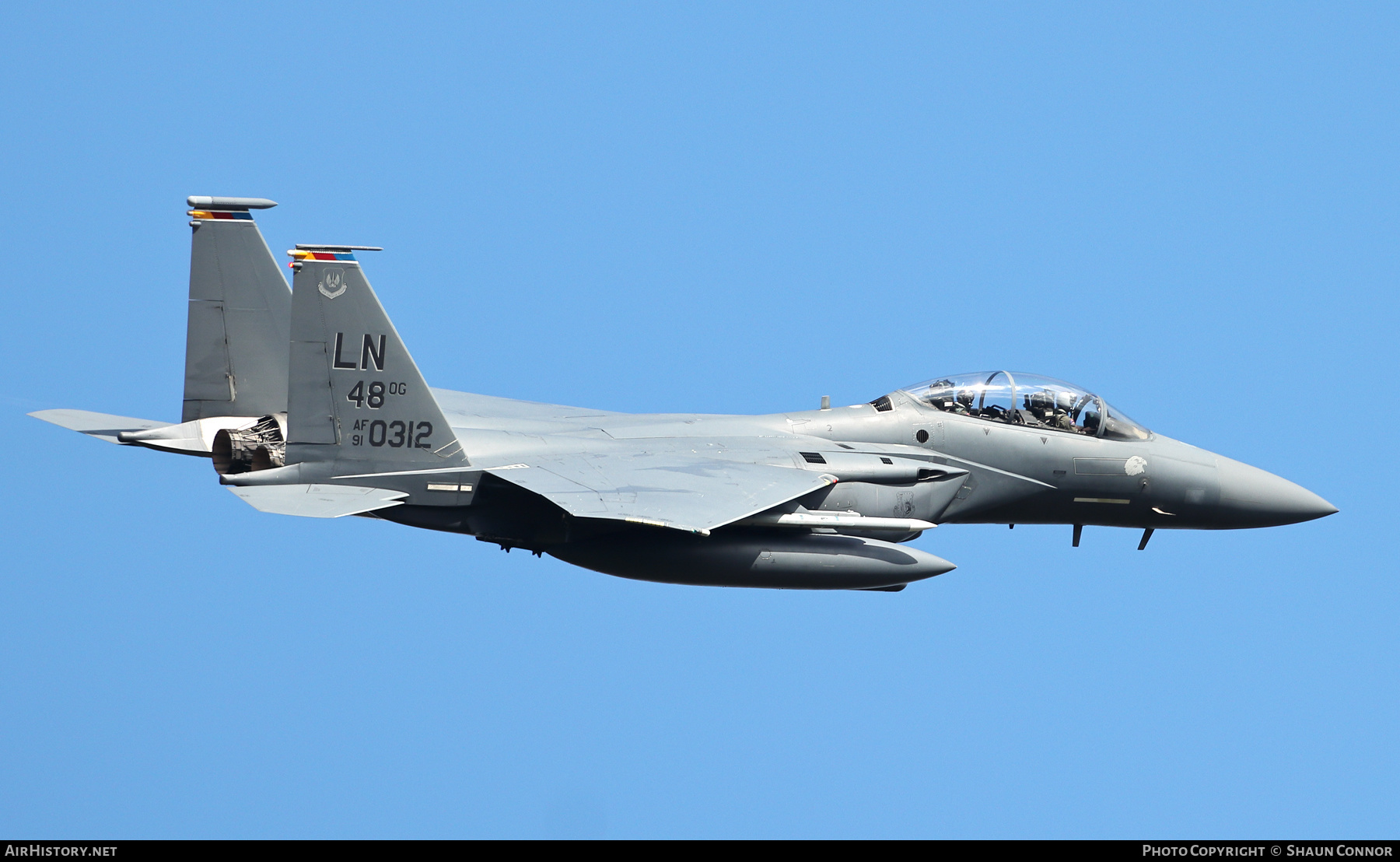 Aircraft Photo of 91-0312 / AF91-0312 | McDonnell Douglas F-15E Strike Eagle | USA - Air Force | AirHistory.net #603730