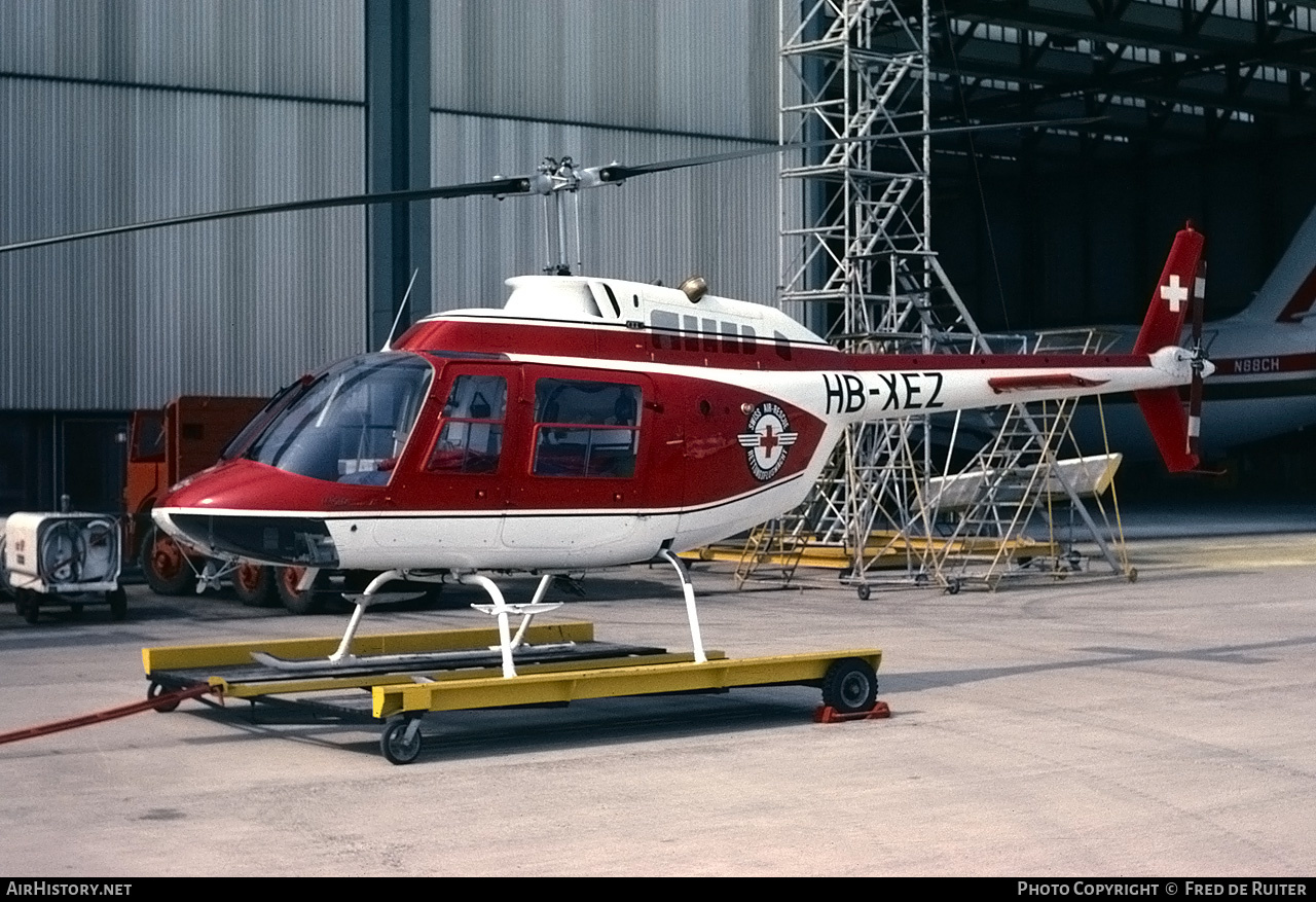 Aircraft Photo of HB-XEZ | Bell AB-206B JetRanger II | Swiss Air Rescue - Rettungsflugwacht | AirHistory.net #603731