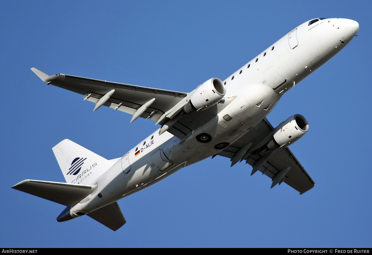 Aircraft Photo of D-ALIE | Embraer 170LR (ERJ-170-100LR) | Cirrus Airlines | AirHistory.net #603734