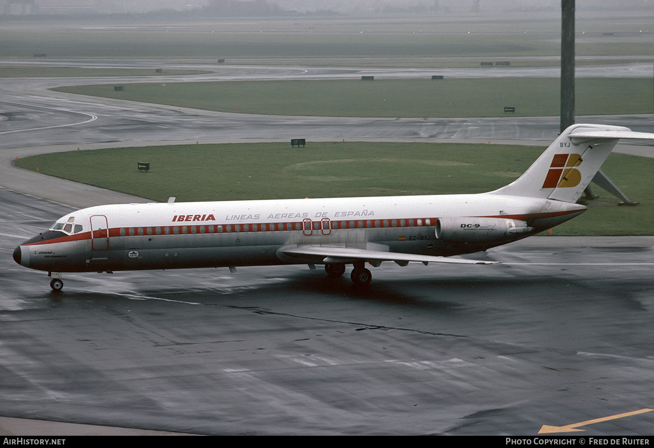 Aircraft Photo of EC-BYJ | McDonnell Douglas DC-9-32 | Iberia | AirHistory.net #603739