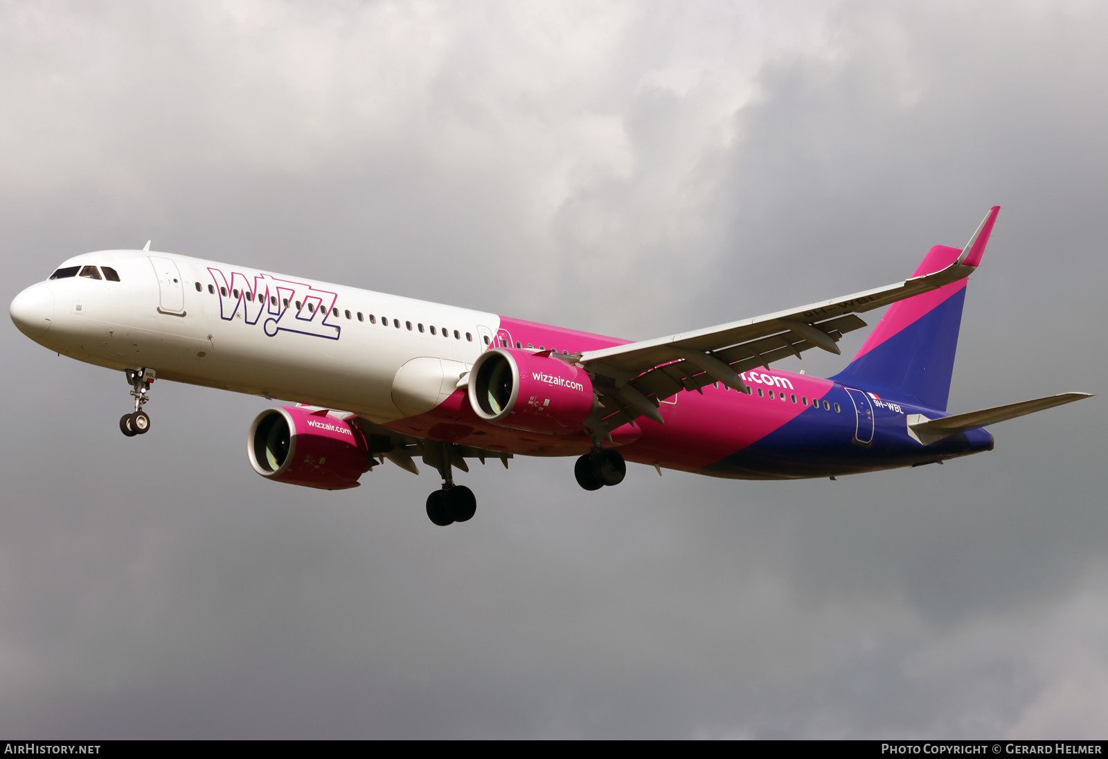 Aircraft Photo of 9H-WBL | Airbus A321-271NX | Wizz Air | AirHistory.net #603745