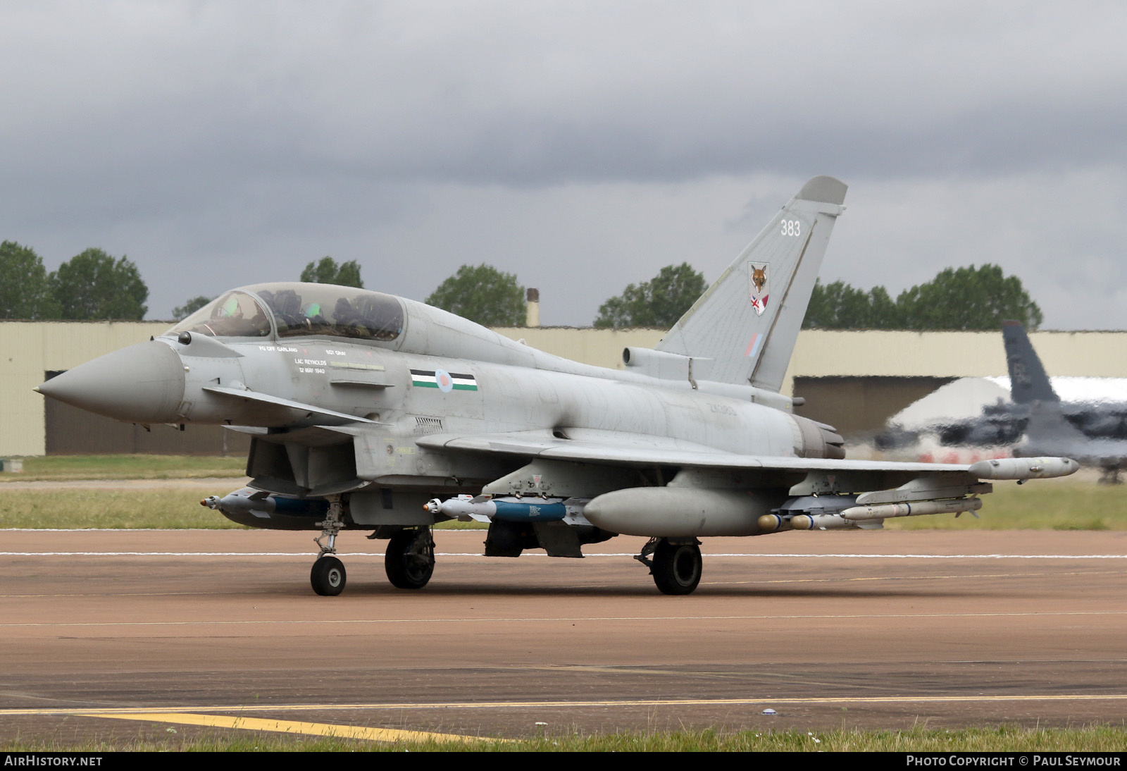 Aircraft Photo of ZK383 | Eurofighter EF-2000 Typhoon T3 | UK - Air Force | AirHistory.net #603760