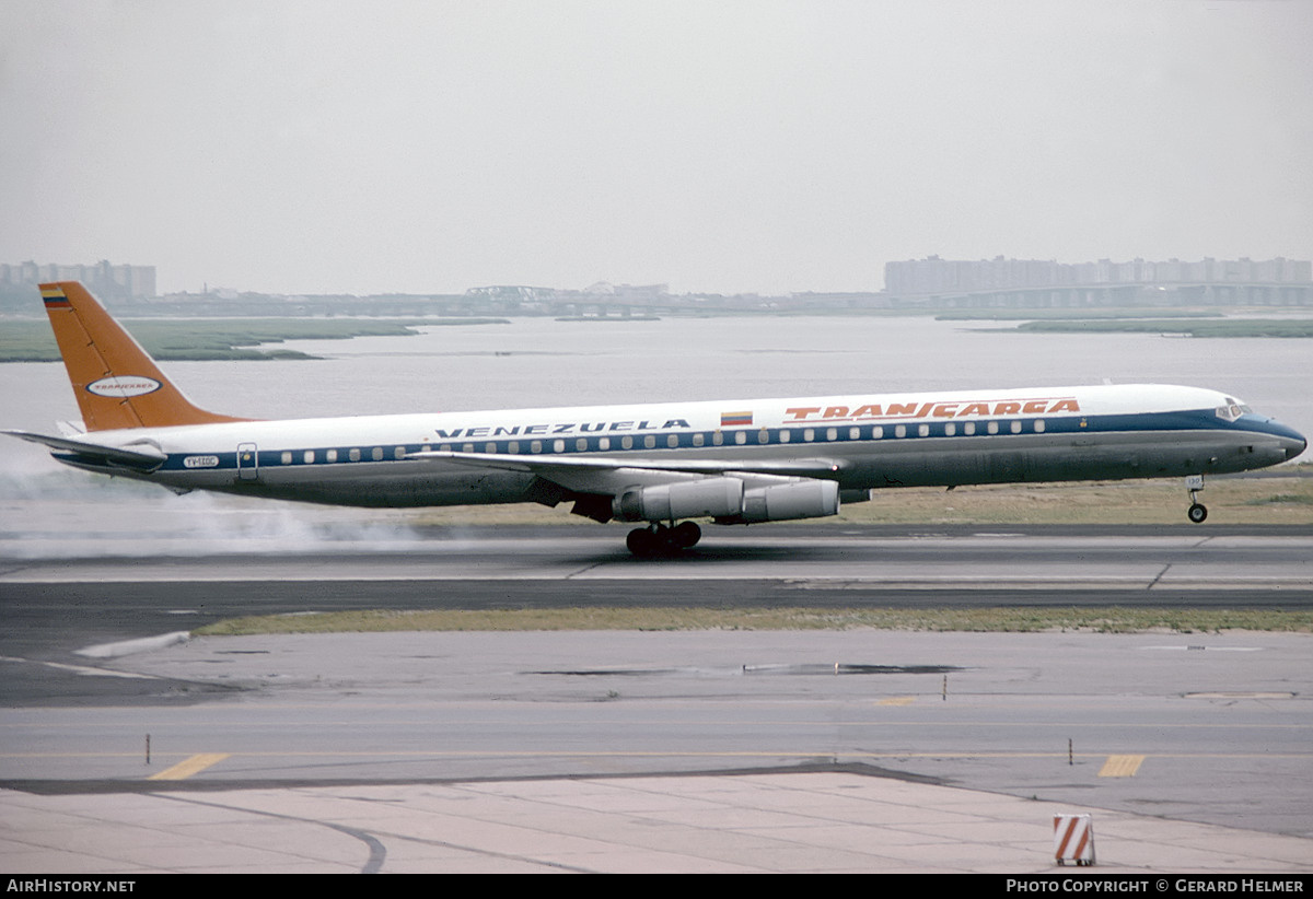 Aircraft Photo of YV-130C | McDonnell Douglas DC-8-63CF | Transcarga | AirHistory.net #603771