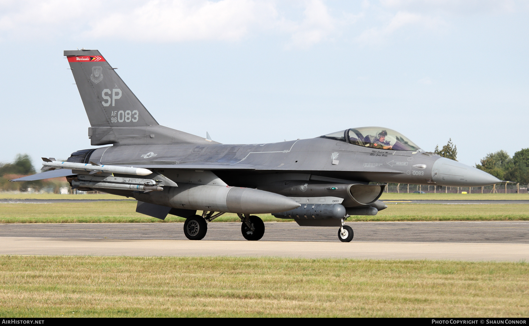 Aircraft Photo of 96-0083 / AF96-083 | Lockheed Martin F-16CM Fighting Falcon | USA - Air Force | AirHistory.net #603779