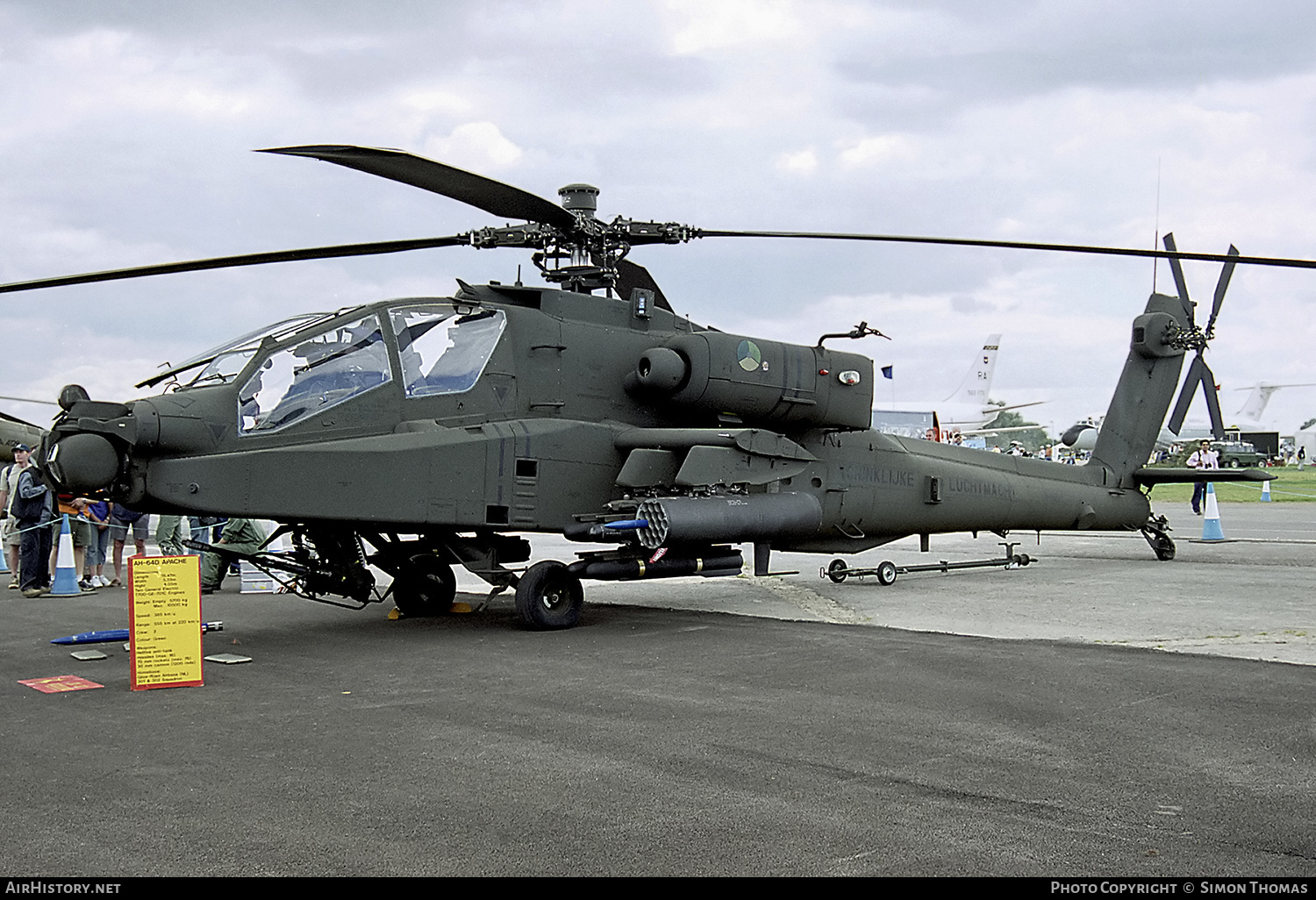 Aircraft Photo of Q-25 | Boeing AH-64D Apache | Netherlands - Air Force | AirHistory.net #603791