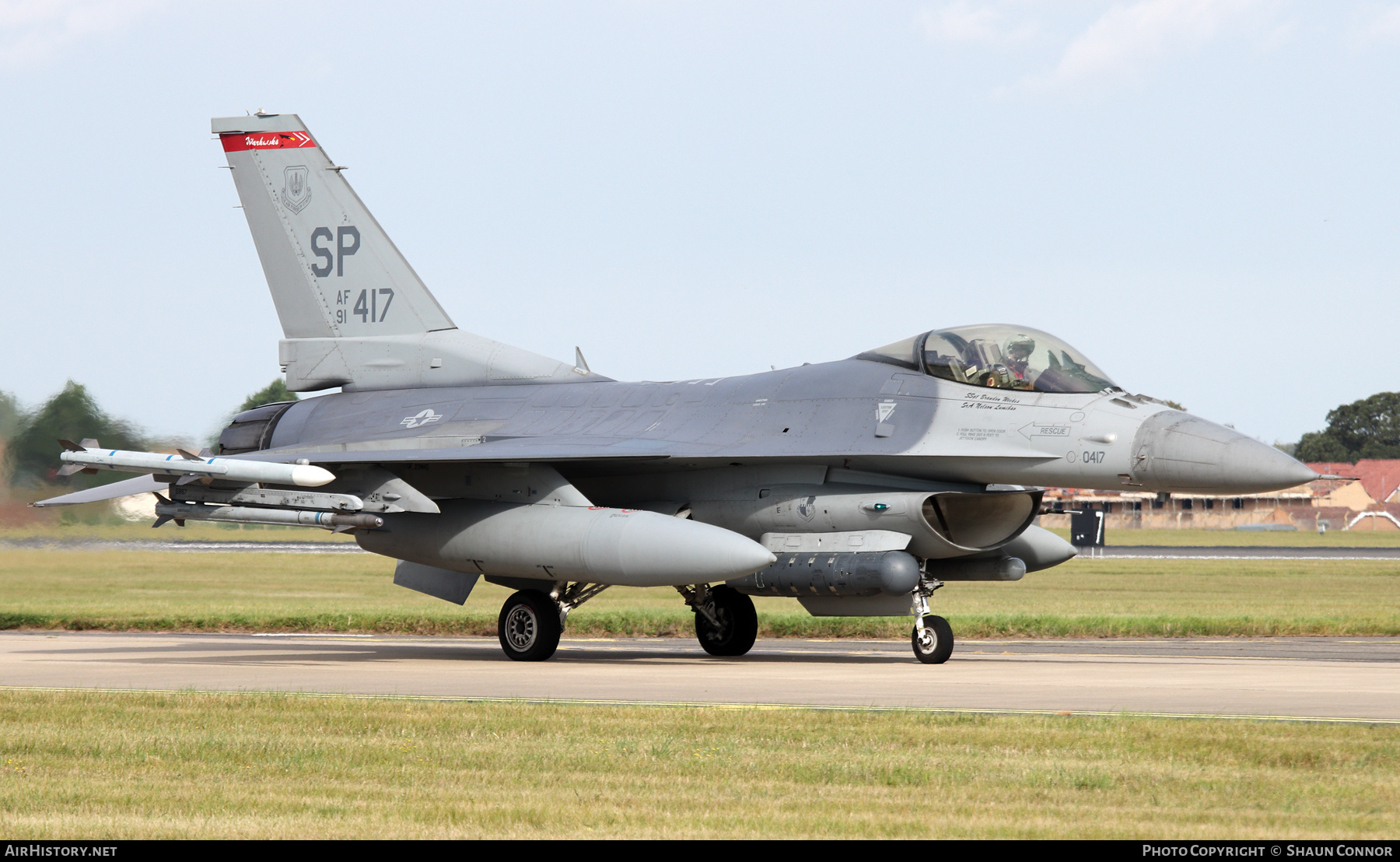 Aircraft Photo of 91-0417 / AF91-417 | General Dynamics F-16CM Fighting Falcon | USA - Air Force | AirHistory.net #603802