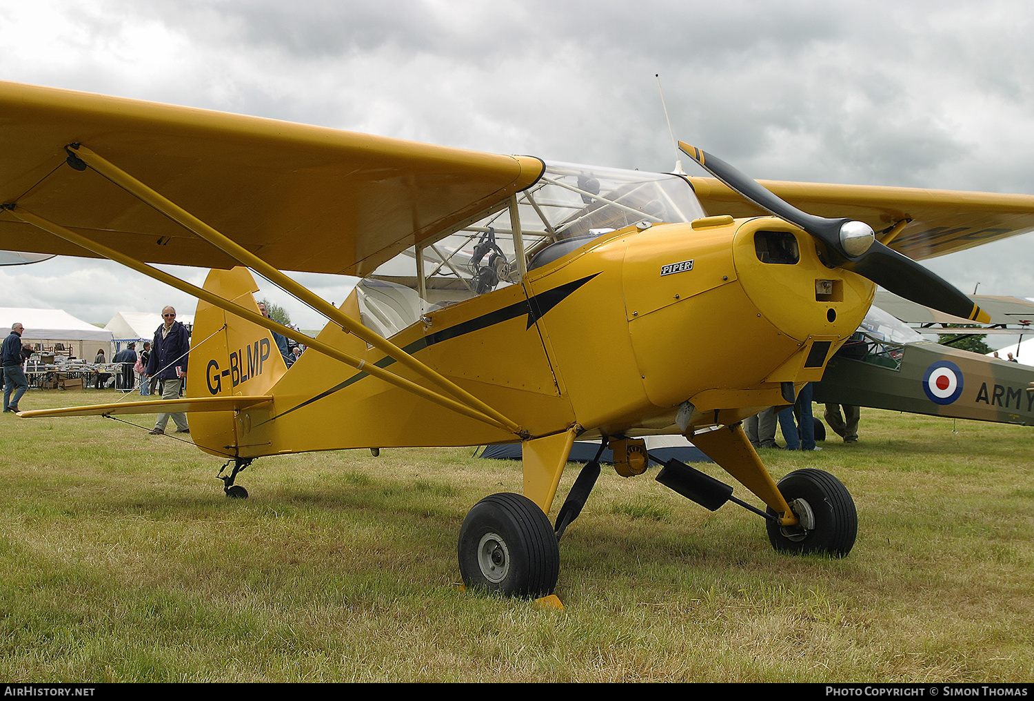 Aircraft Photo of G-BLMP | Piper PA-17 Vagabond | AirHistory.net #603810