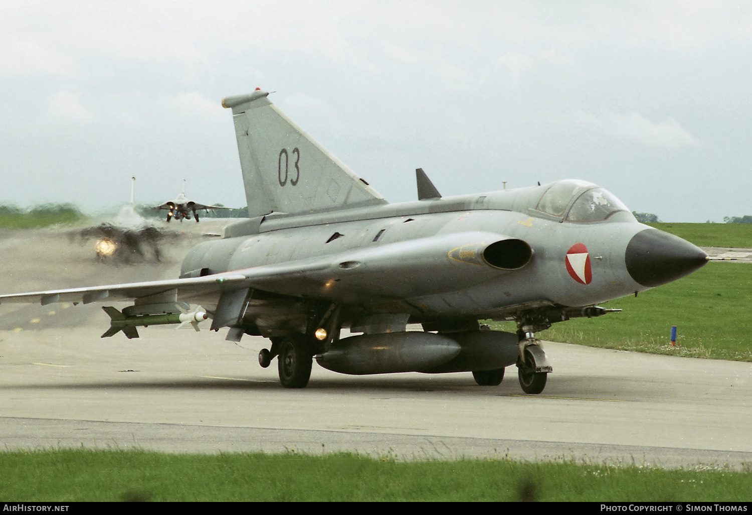 Aircraft Photo of 03 | Saab J35Oe Draken | Austria - Air Force | AirHistory.net #603811