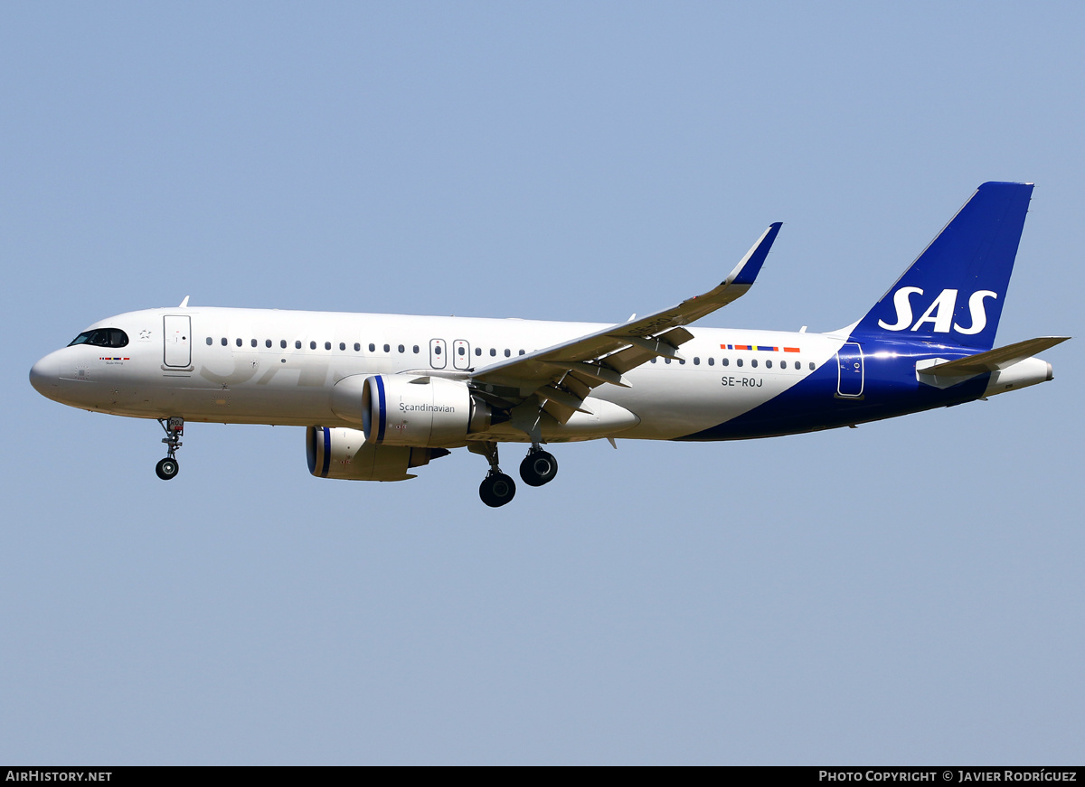 Aircraft Photo of SE-ROJ | Airbus A320-251N | Scandinavian Airlines - SAS | AirHistory.net #603825