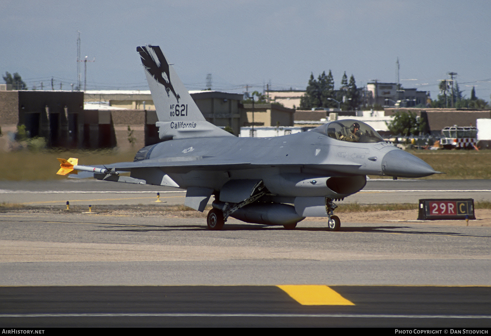 Aircraft Photo of 80-0621 / AF80-621 | General Dynamics F-16A/ADF Fighting Falcon | USA - Air Force | AirHistory.net #603826