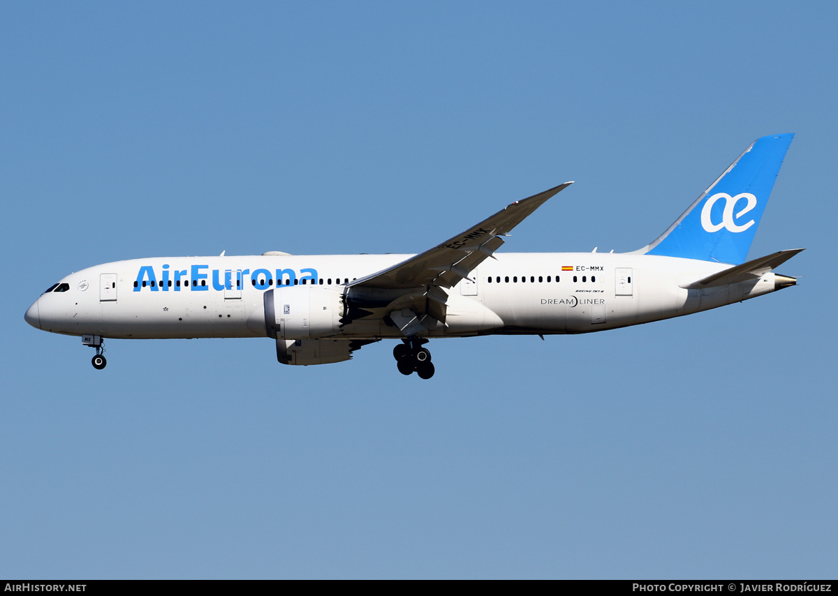 Aircraft Photo of EC-MMX | Boeing 787-8 Dreamliner | Air Europa | AirHistory.net #603835