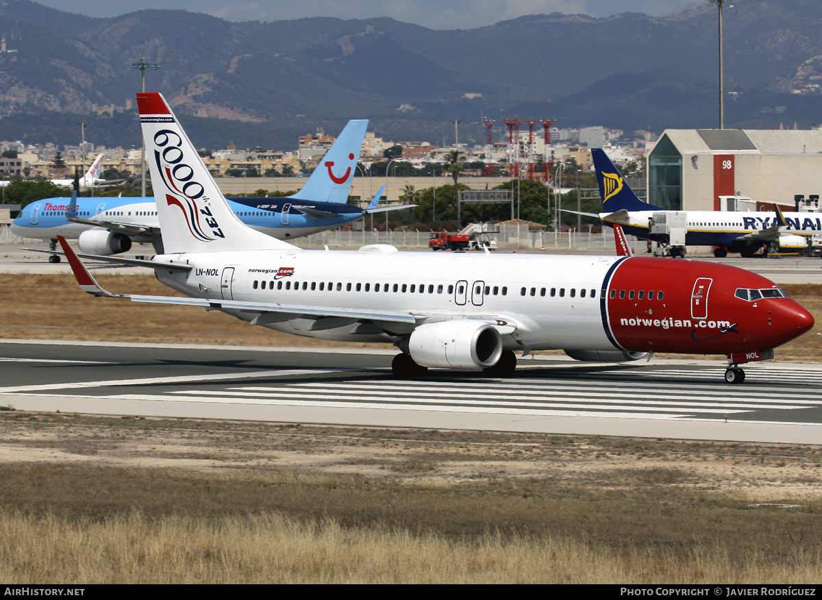 Aircraft Photo of LN-NOL | Boeing 737-8Q8 | Norwegian | AirHistory.net #603838