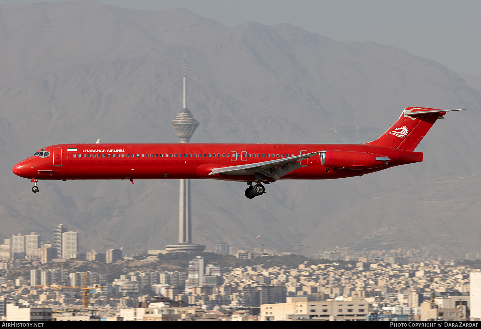 Aircraft Photo of EP-SAP | McDonnell Douglas MD-83 (DC-9-83) | Chabahar Air | AirHistory.net #603839