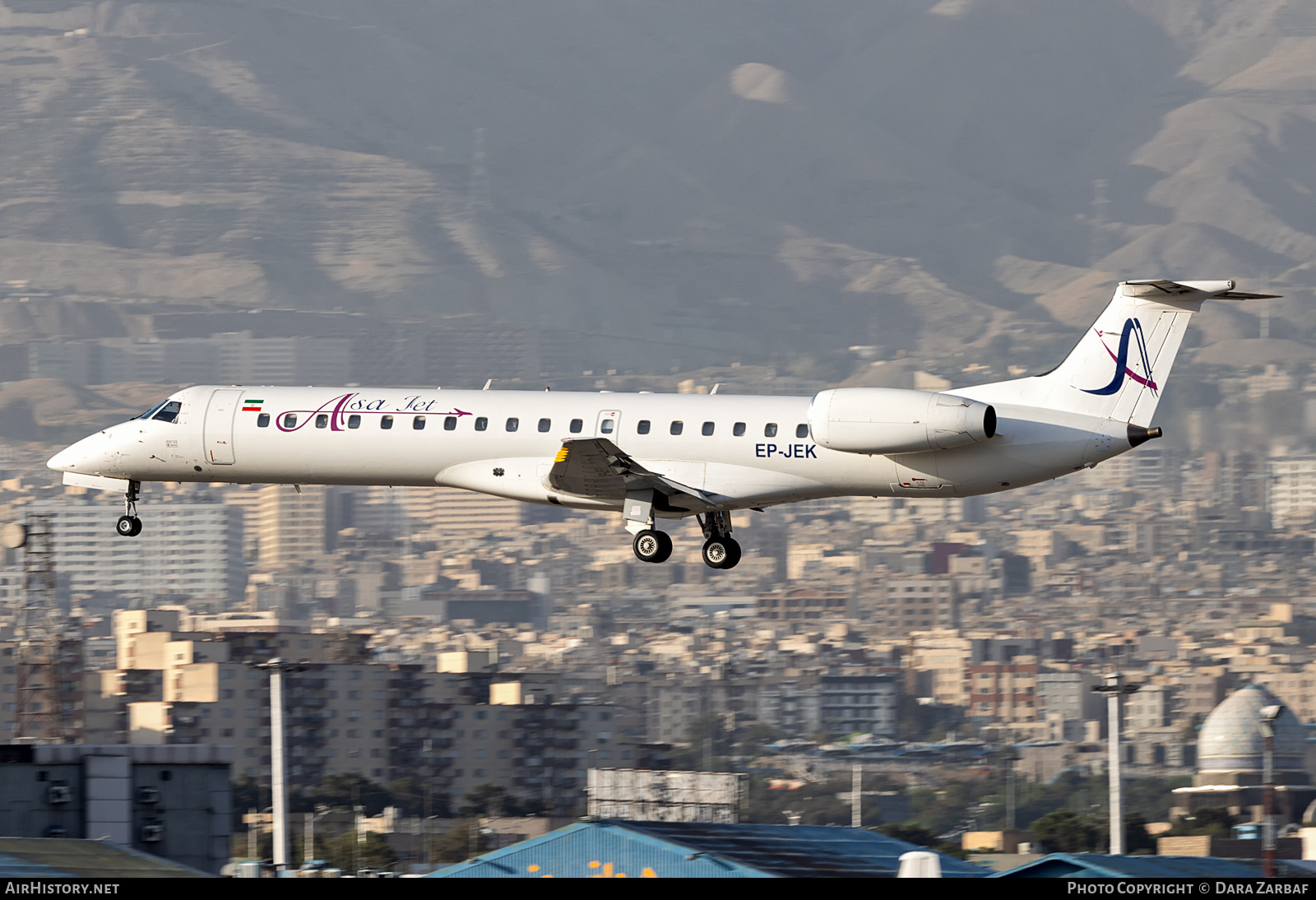 Aircraft Photo of EP-JEK | Embraer ERJ-145LR (EMB-145LR) | Asa Jet | AirHistory.net #603841