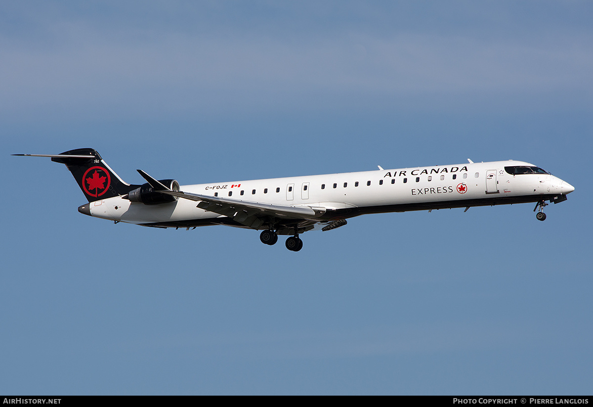 Aircraft Photo of C-FOJZ | Bombardier CRJ-900 (CL-600-2D24) | Air Canada Express | AirHistory.net #603848