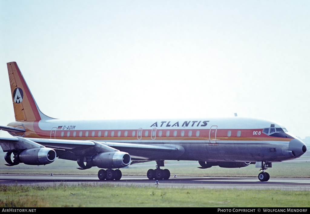 Aircraft Photo of D-ADIM | Douglas DC-8-33 | Atlantis | AirHistory.net #603866