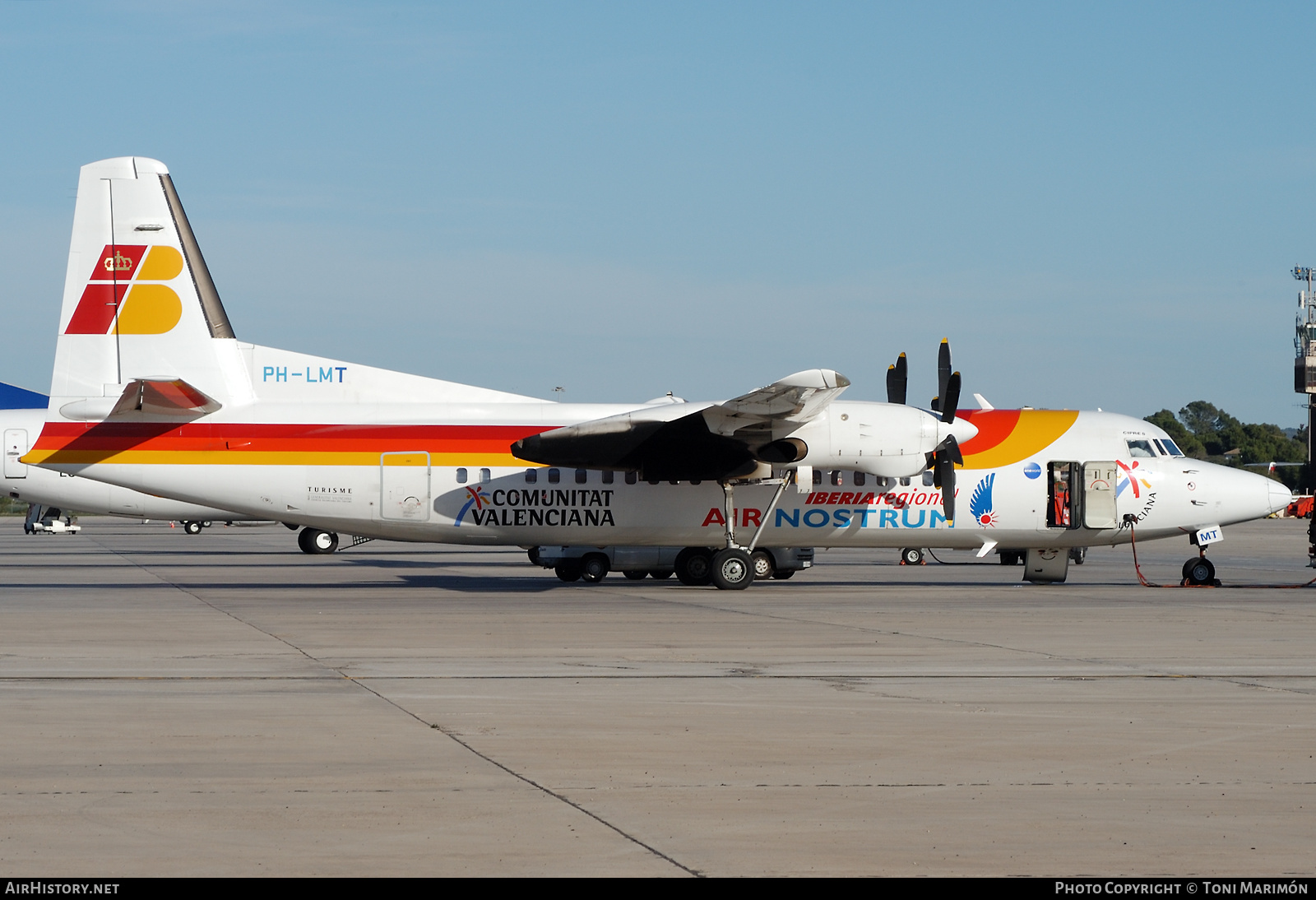 Aircraft Photo of PH-LMT | Fokker 50 | Air Nostrum | AirHistory.net #603870