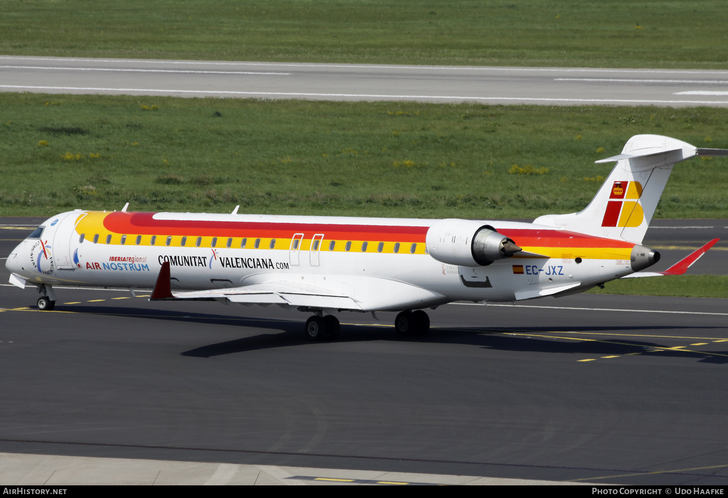 Aircraft Photo of EC-JXZ | Bombardier CRJ-900 (CL-600-2D24) | Iberia Regional | AirHistory.net #603881