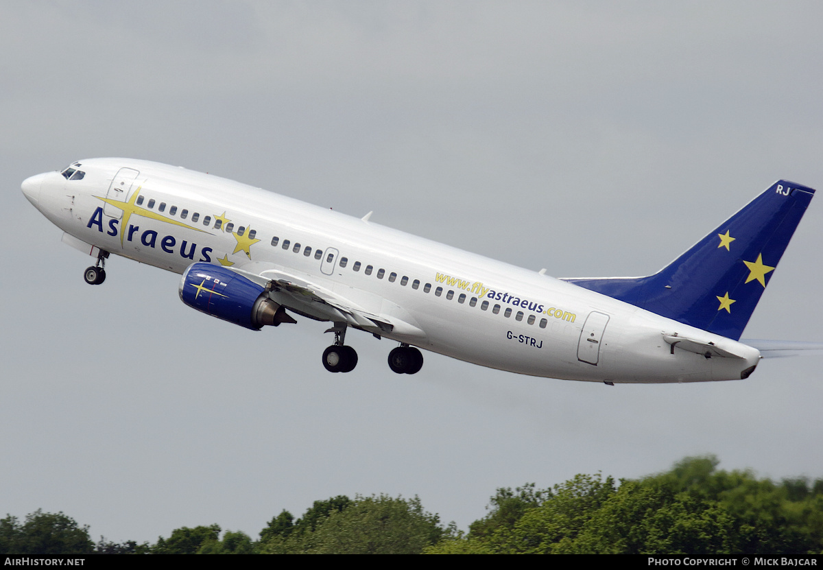 Aircraft Photo of G-STRJ | Boeing 737-33A | Astraeus Airlines | AirHistory.net #603890