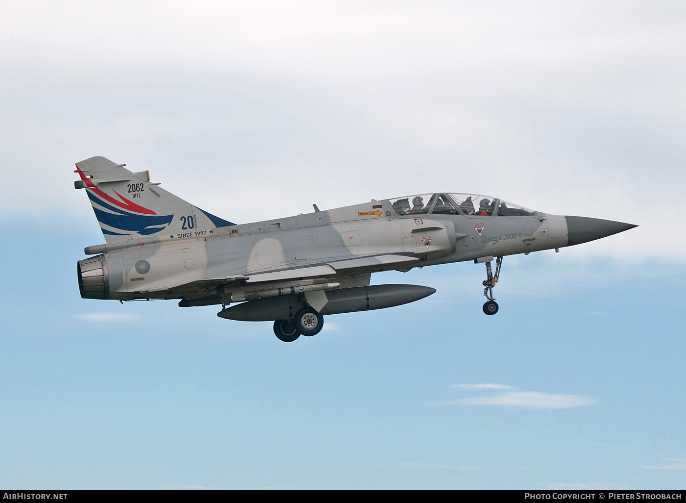 Aircraft Photo of 2062 / DI12 | Dassault Mirage 2000-5DI | Taiwan - Air Force | AirHistory.net #603895