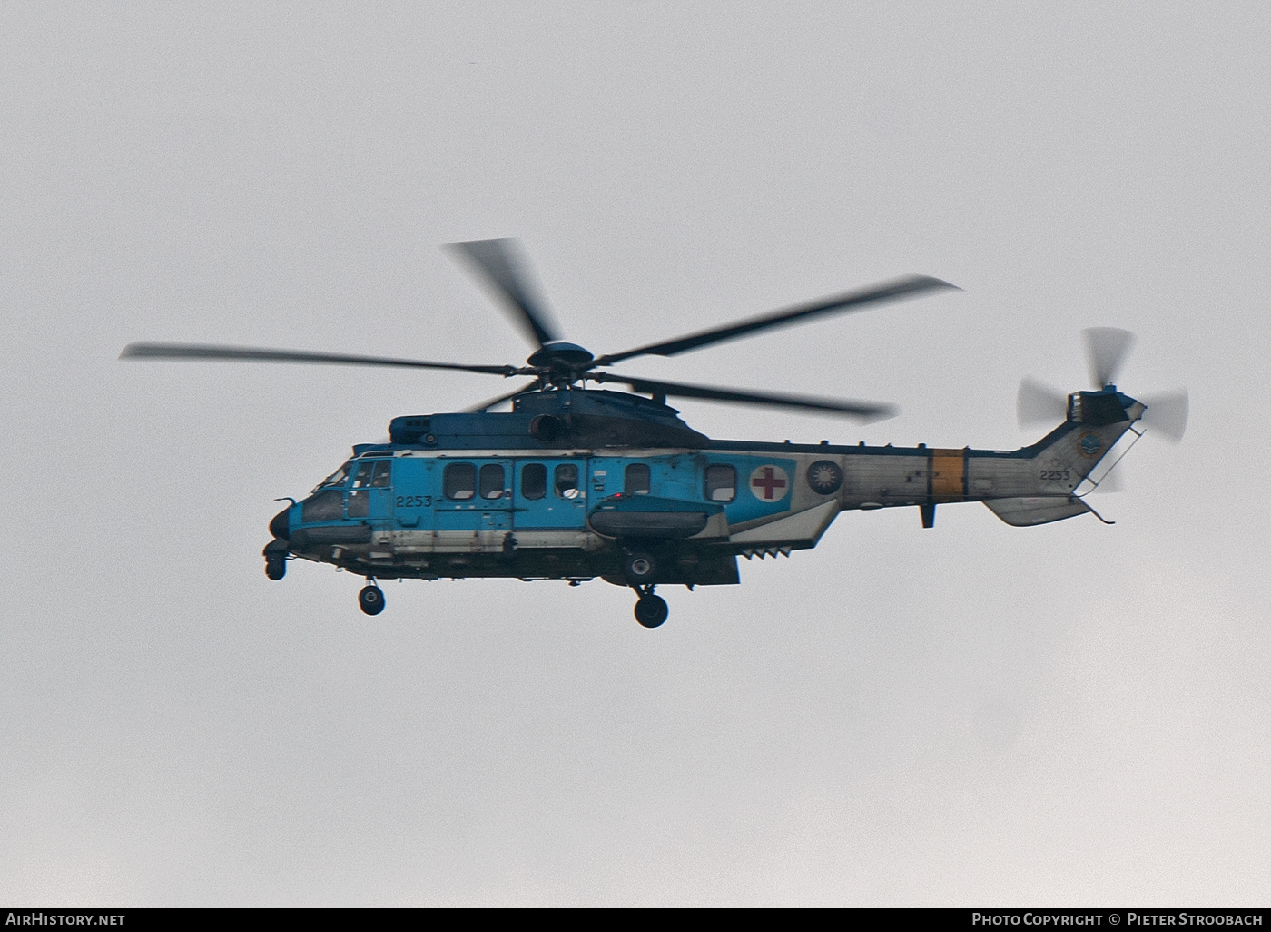 Aircraft Photo of 2253 | Eurocopter EC-225LP Super Puma Mk2+ | Taiwan - Air Force | AirHistory.net #603905