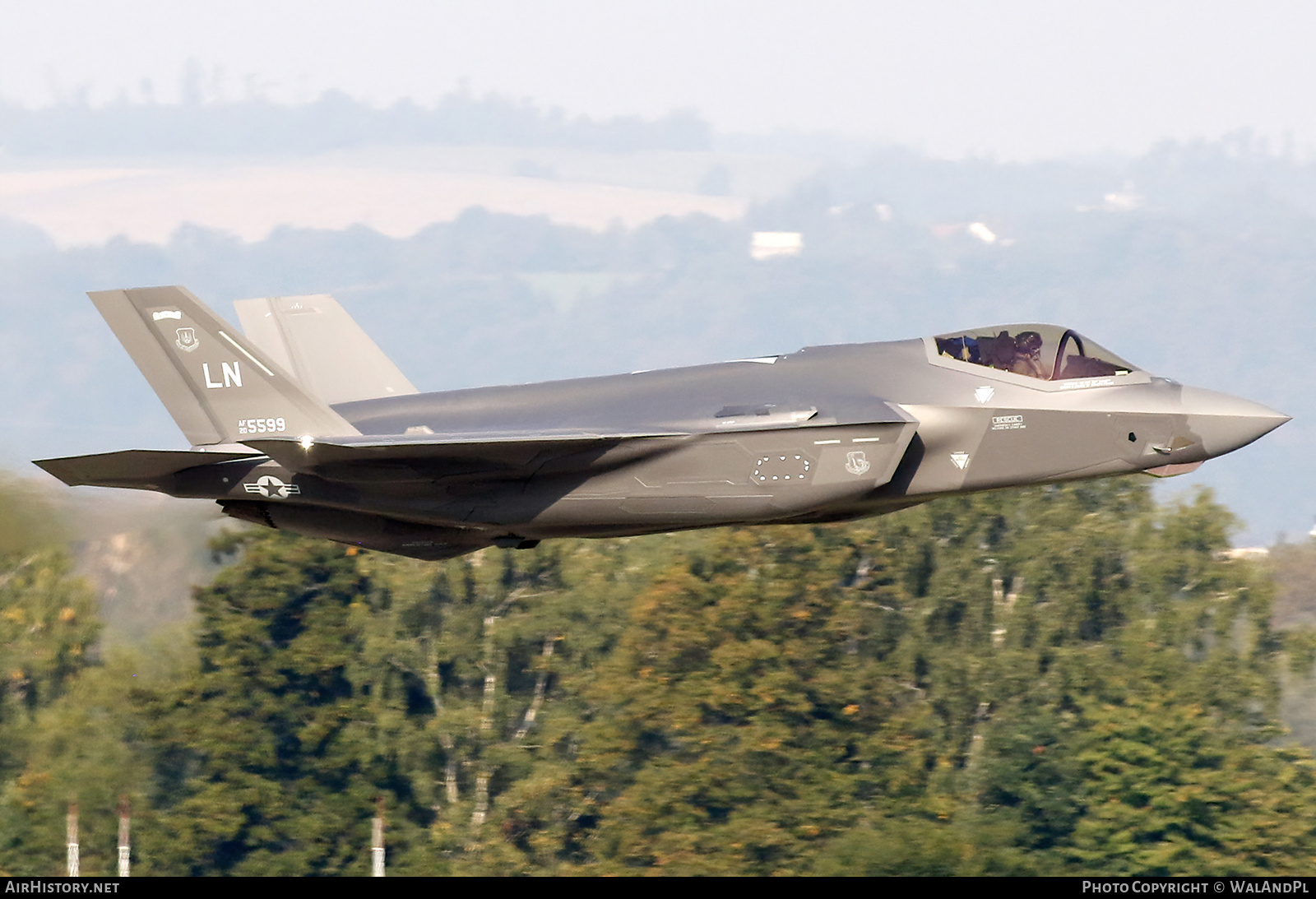 Aircraft Photo of 20-5599 / AF20-5599 | Lockheed Martin F-35A Lightning II | USA - Air Force | AirHistory.net #603915