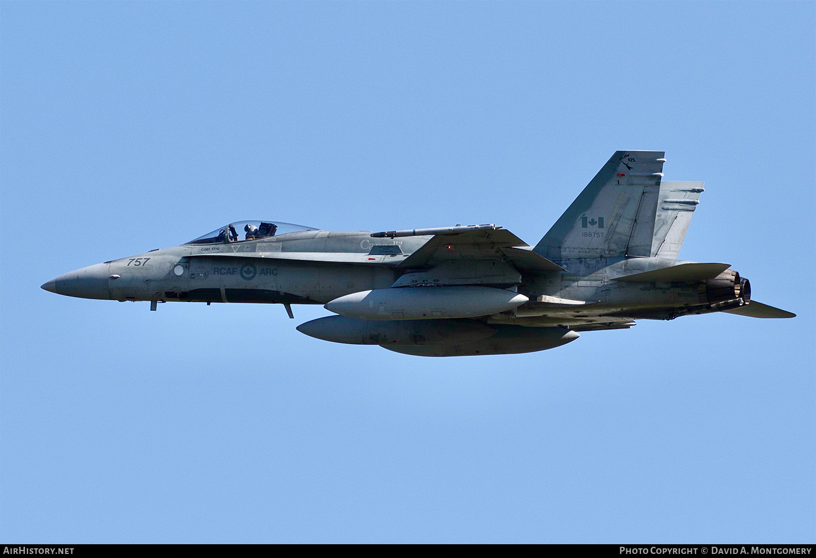 Aircraft Photo of 188757 | McDonnell Douglas CF-188 Hornet | Canada - Air Force | AirHistory.net #603916