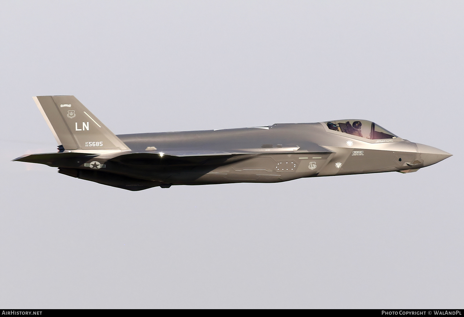 Aircraft Photo of 22-5685 / AF22-5685 | Lockheed Martin F-35A Lightning II | USA - Air Force | AirHistory.net #603917