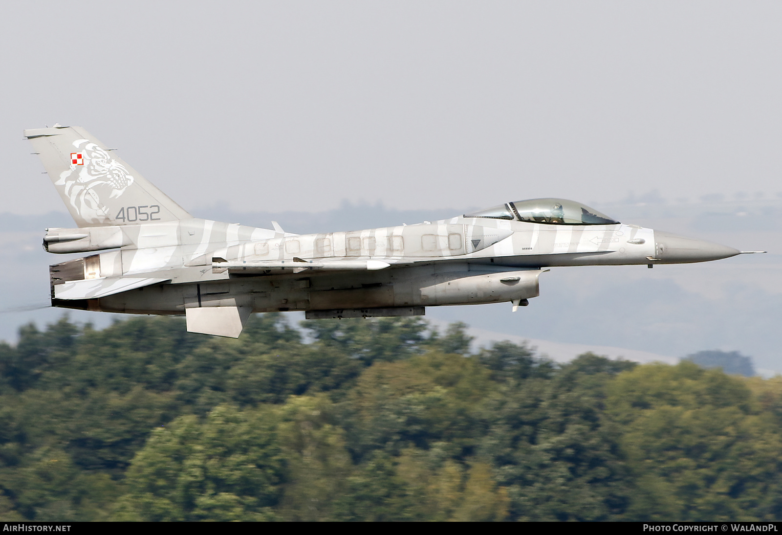 Aircraft Photo of 4052 | General Dynamics F-16C Fighting Falcon | Poland - Air Force | AirHistory.net #603926