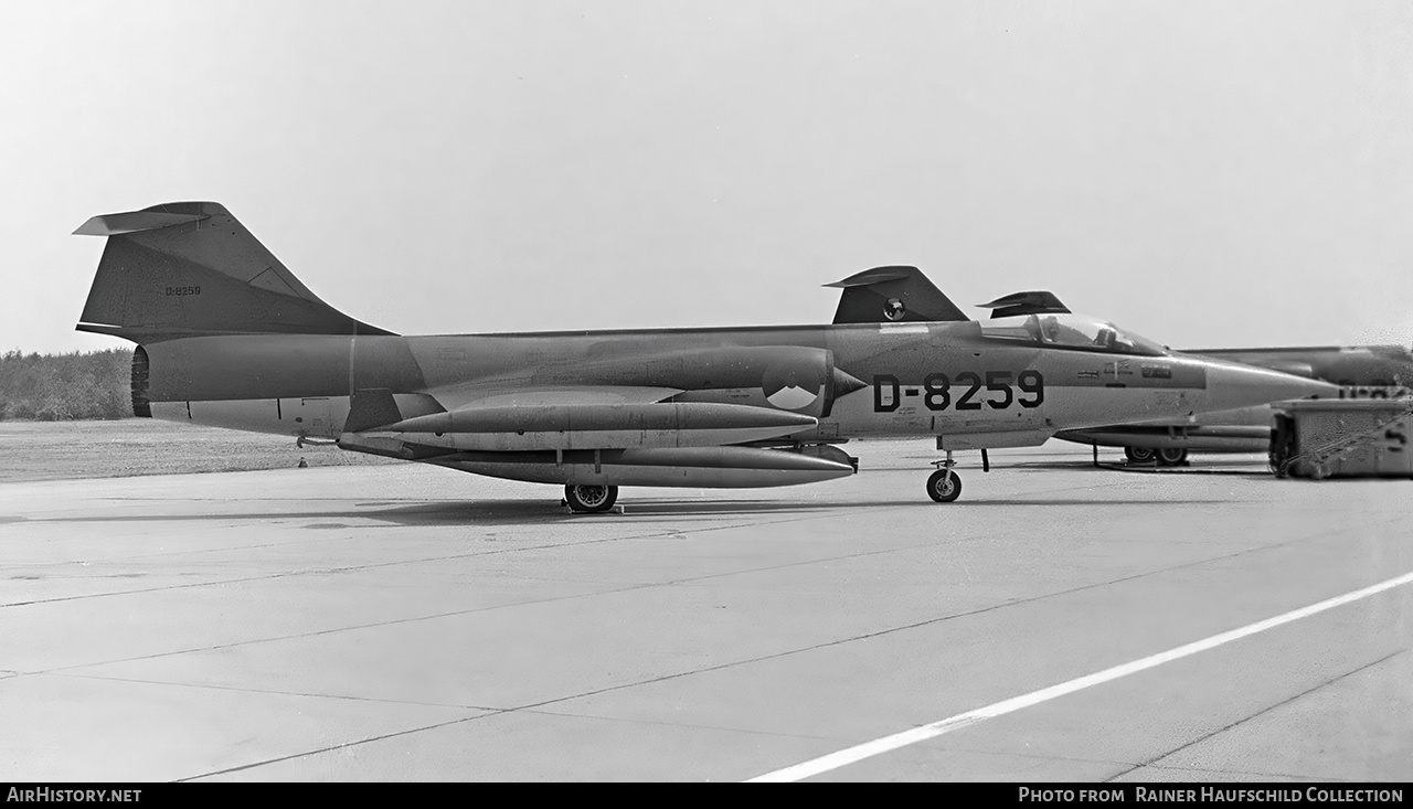 Aircraft Photo of D-8259 | Lockheed F-104G Starfighter | Netherlands - Air Force | AirHistory.net #603928