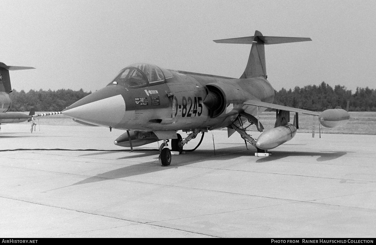 Aircraft Photo of D-8245 | Lockheed F-104G Starfighter | Netherlands - Air Force | AirHistory.net #603935