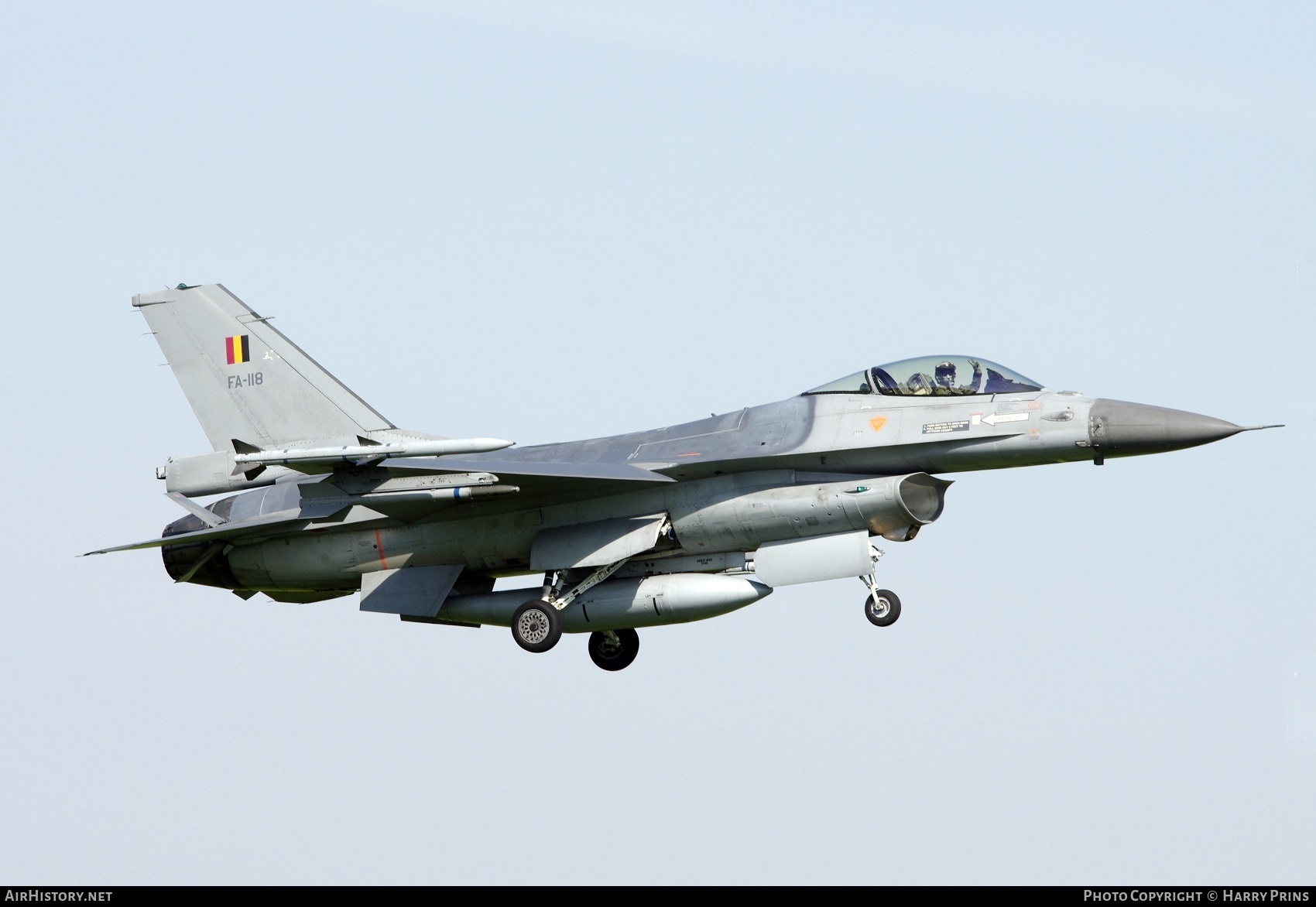 Aircraft Photo of FA-118 | General Dynamics F-16AM Fighting Falcon | Belgium - Air Force | AirHistory.net #603950