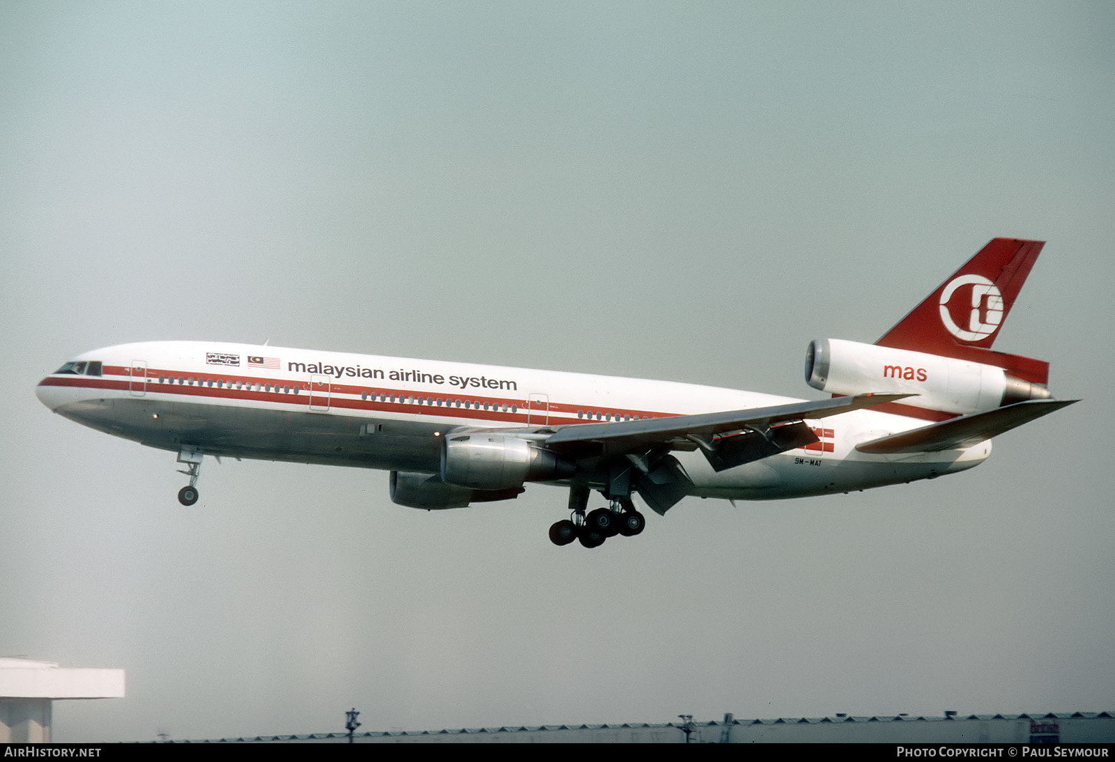 Aircraft Photo of 9M-MAT | McDonnell Douglas DC-10-30 | Malaysian Airline System - MAS | AirHistory.net #603957