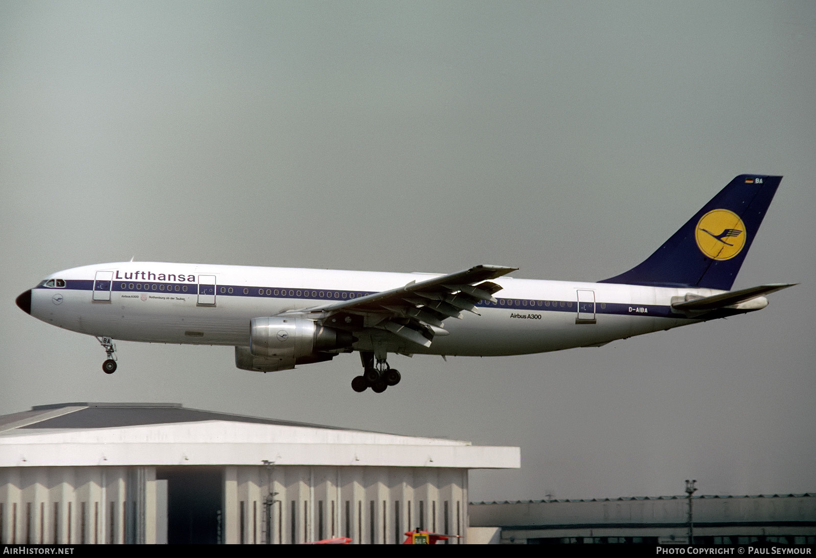 Aircraft Photo of D-AIBA | Airbus A300B4-2C | Lufthansa | AirHistory.net #603958
