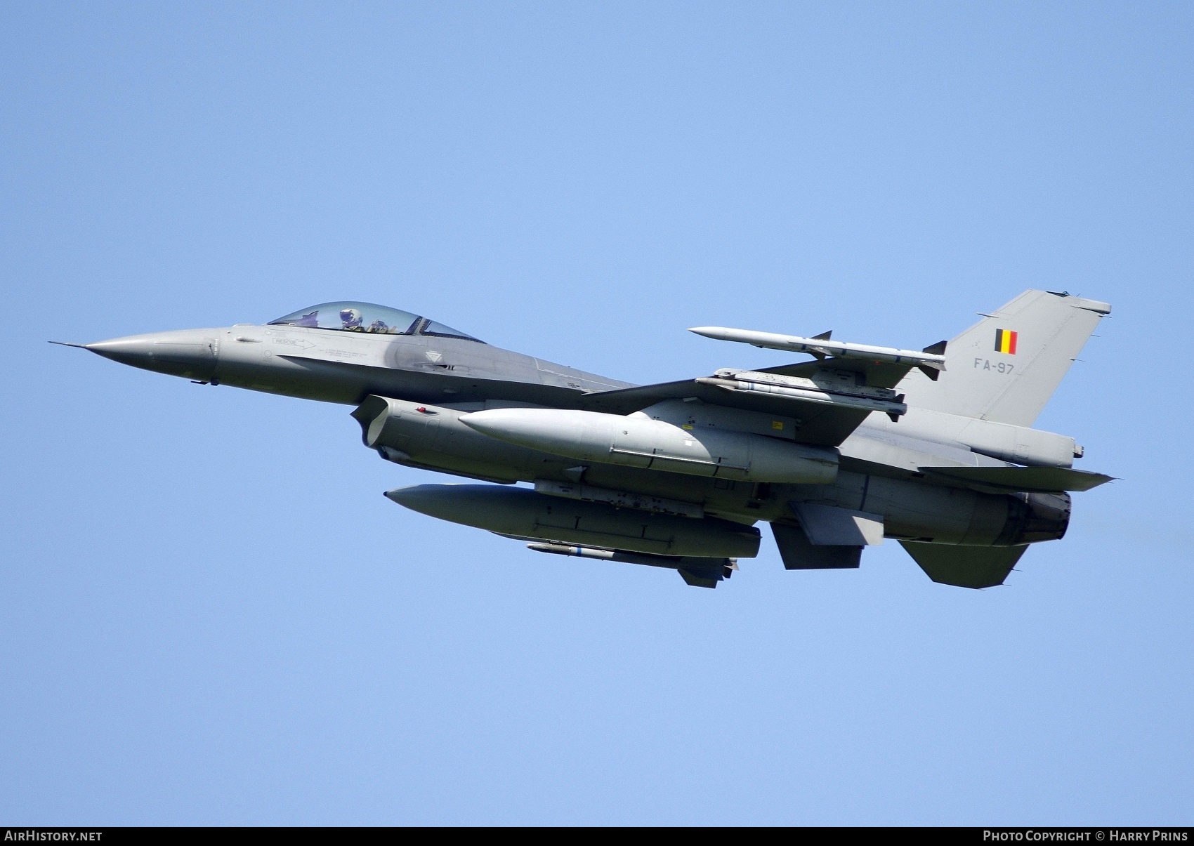 Aircraft Photo of FA97 | General Dynamics F-16AM Fighting Falcon | Belgium - Air Force | AirHistory.net #603968