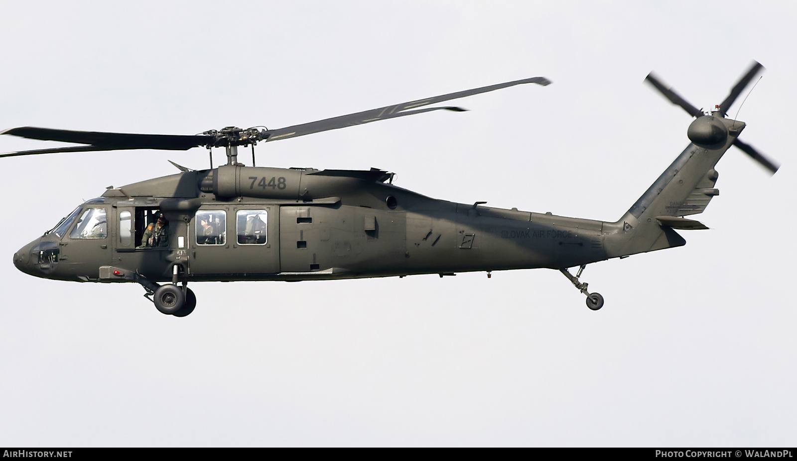 Aircraft Photo of 7448 | Sikorsky UH-60M Black Hawk (S-70A) | Slovakia - Air Force | AirHistory.net #603980