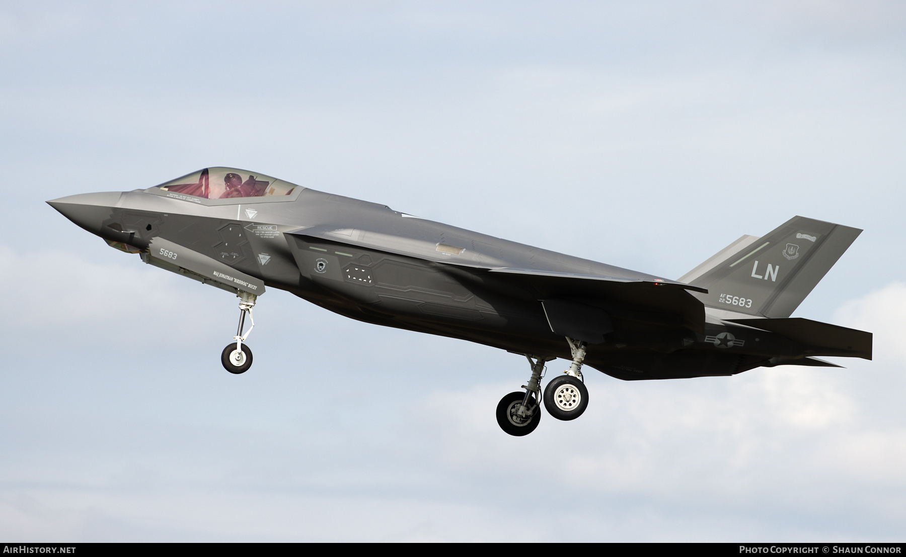 Aircraft Photo of 22-5683 / AF22-5683 | Lockheed Martin F-35A Lightning II | USA - Air Force | AirHistory.net #603985