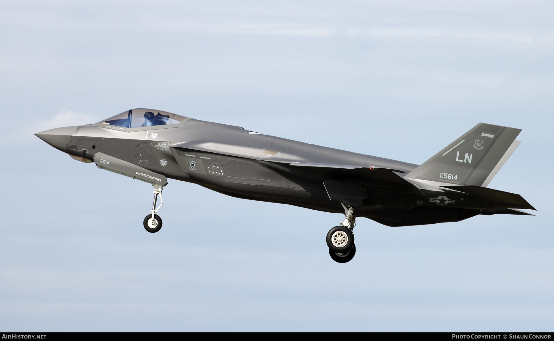 Aircraft Photo of 20-5614 / AF20-5614 | Lockheed Martin F-35A Lightning II | USA - Air Force | AirHistory.net #603987