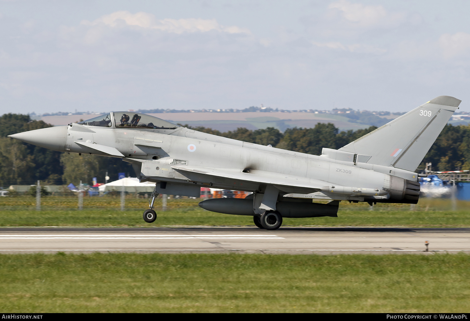 Aircraft Photo of ZK309 | Eurofighter EF-2000 Typhoon FGR4 | UK - Air Force | AirHistory.net #603988