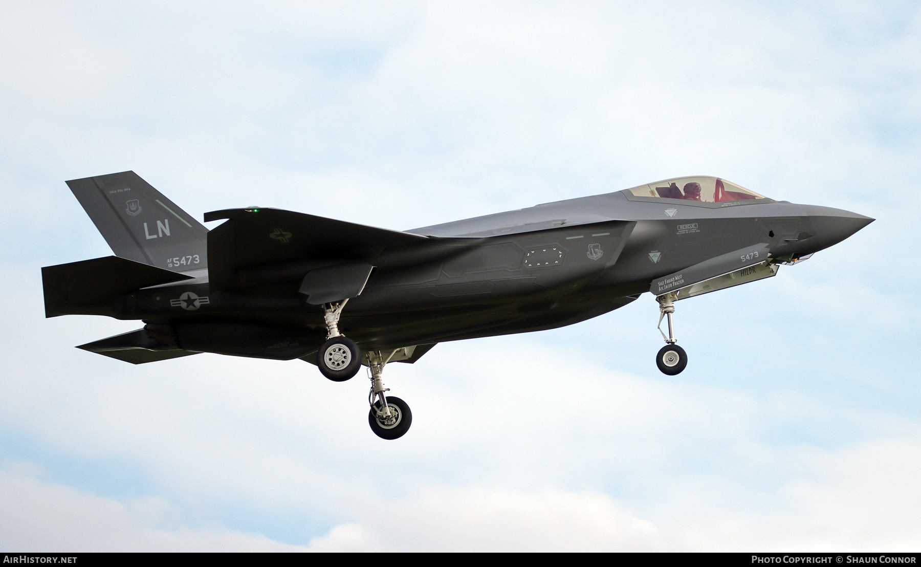 Aircraft Photo of 19-5473 / AF19-5473 | Lockheed Martin F-35A Lightning II | USA - Air Force | AirHistory.net #603989