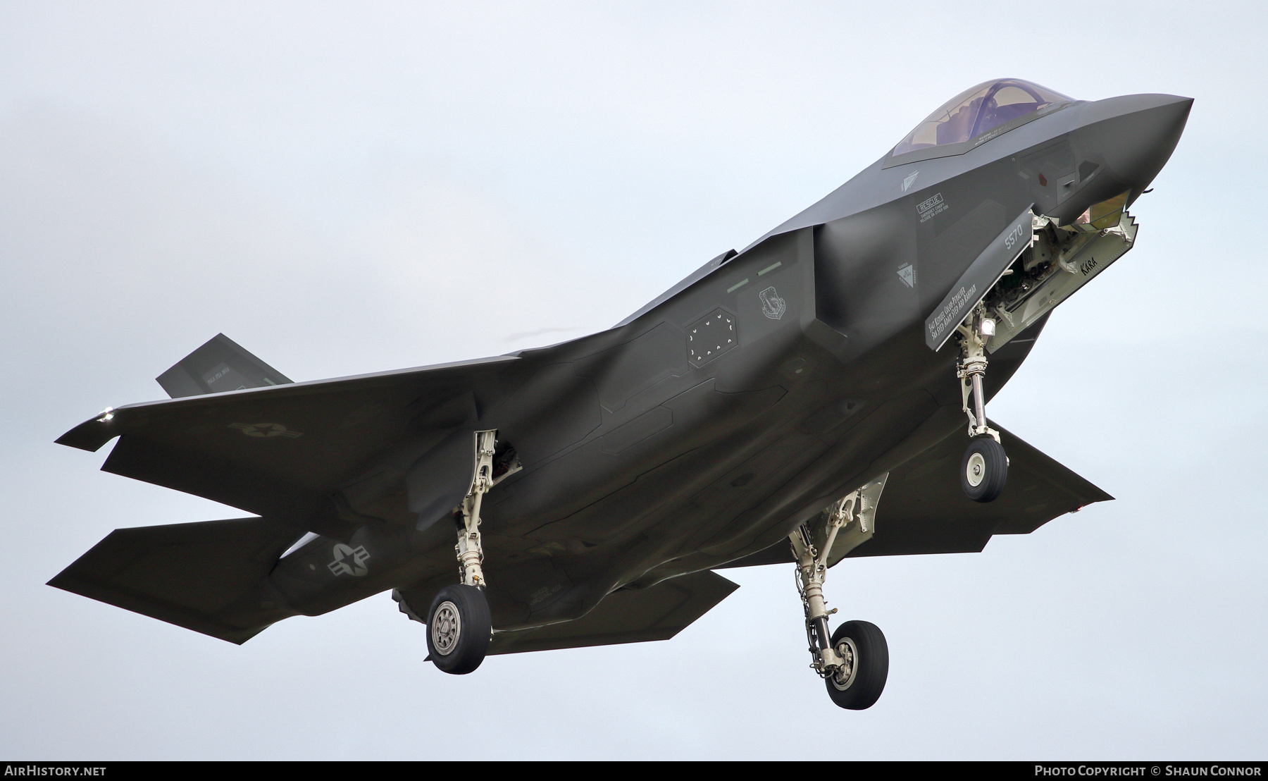 Aircraft Photo of 20-5570 / AF20-5570 | Lockheed Martin F-35A Lightning II | USA - Air Force | AirHistory.net #604002